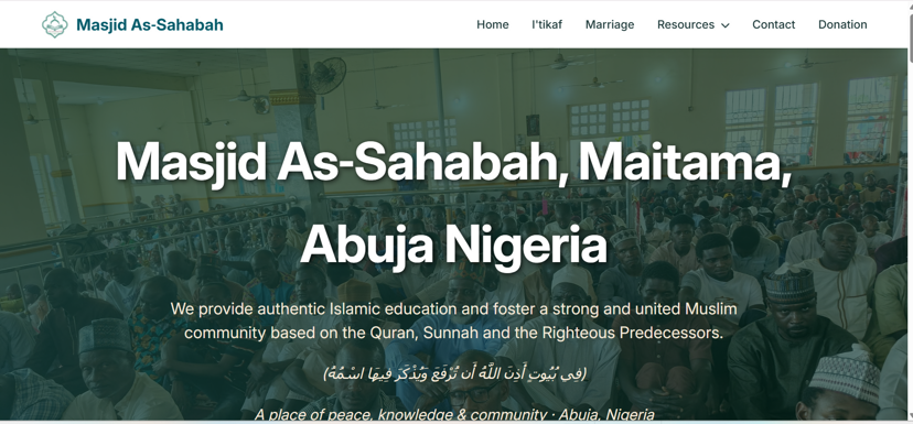 Corporate Platform Branding for Community Services